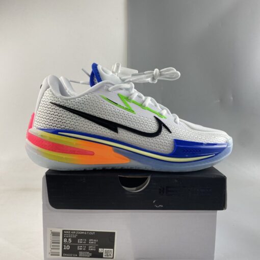 nike zoom gt cut E2809CghostE2809D white blue green for sale