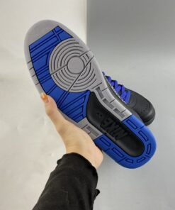 off white x air jordan 2 low blackvarsity royal for sale 66aa0