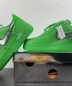 off white x nike air force 1 low light green sparkmetallic silver for sale 0ky70