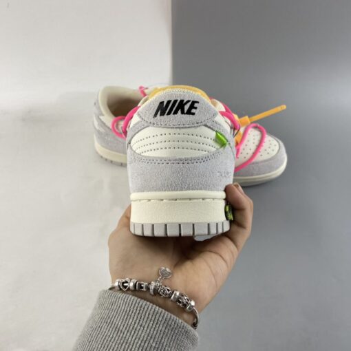 off white x nike dunk low E2809C17 of 50E2809D sailneutral greyhyper pink for sale 09fcf