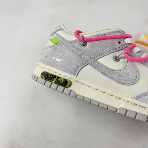 off white x nike dunk low E2809C17 of 50E2809D sailneutral greyhyper pink for sale ztk7r