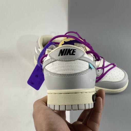 off white x nike dunk low E2809C28 of 50E2809D sailneutral greyhyper violet for sale 9npmw