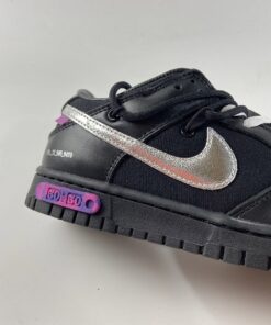 off white x nike dunk low E2809Cthe 50E2809D black silver for sale rnege