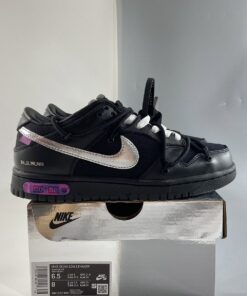 off white x nike dunk low E2809Cthe 50E2809D black silver for sale sr8yy