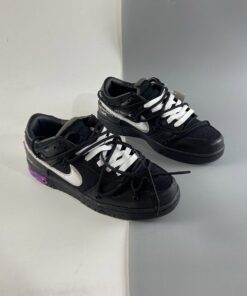 off white x nike dunk low E2809Cthe 50E2809D black silver for sale xhhn0