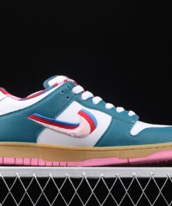 parra x nike sb dunk low E2809Cfriends and familyE2809D midnight turquoisepink rose hgk6p