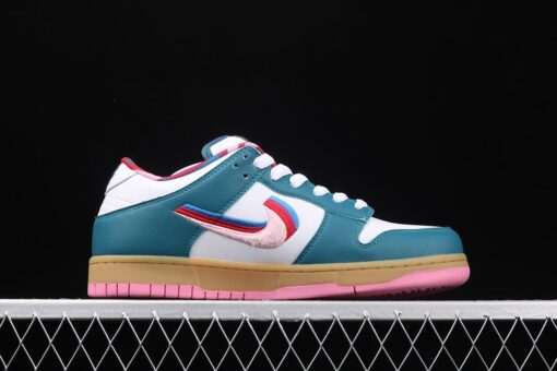 parra x nike sb dunk low E2809Cfriends and familyE2809D midnight turquoisepink rose hgk6p