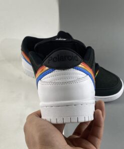 polaroid x nike sb dunk low black multi color for sale t1pjf