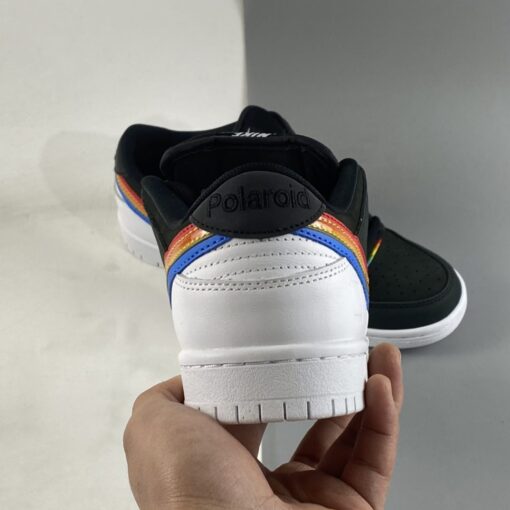 polaroid x nike sb dunk low black multi color for sale t1pjf