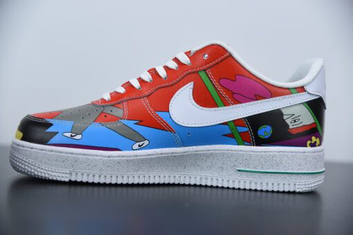 ruohan wang x nike air force 1 low white multi for sale lkz3k