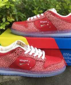 stingwater x nike sb dunk low E28098magic mushroomE28099 university redwhite for sale 19uxe