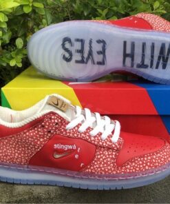 stingwater x nike sb dunk low E28098magic mushroomE28099 university redwhite for sale 6rr6x