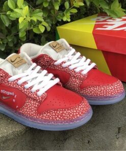 stingwater x nike sb dunk low E28098magic mushroomE28099 university redwhite for sale twhkx