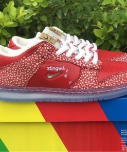 stingwater x nike sb dunk low E28098magic mushroomE28099 university redwhite for sale vsvqy