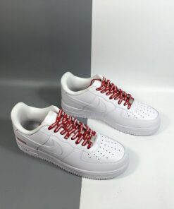 supreme x nike air force 1 low white for sale t6roo