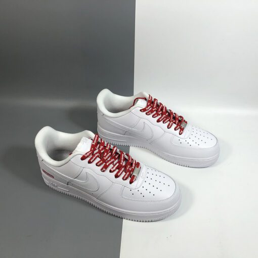 supreme x nike air force 1 low white for sale t6roo