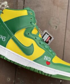 supreme x nike sb dunk high E2809Cby any means brazilE2809D yellow green for sale baq5t