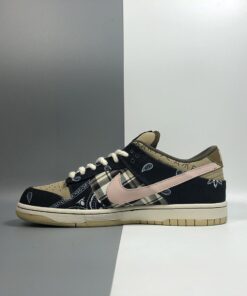 travis scott x nike sb dunk low blackparachute beige petra brown for sale kcmqd