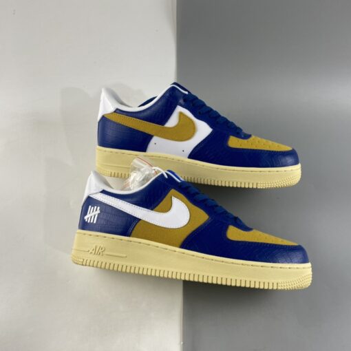 undefeated x nike air force 1 E2809C5 on itE2809D blueyellow for sale fwbsu