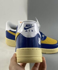 undefeated x nike air force 1 E2809C5 on itE2809D blueyellow for sale lfjg7