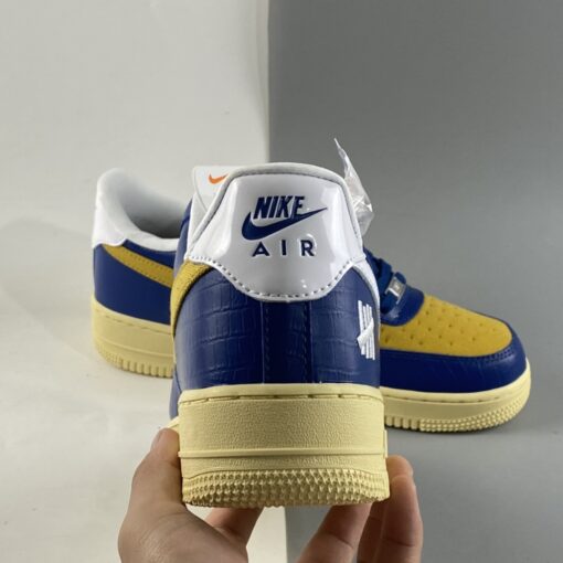 undefeated x nike air force 1 E2809C5 on itE2809D blueyellow for sale lfjg7