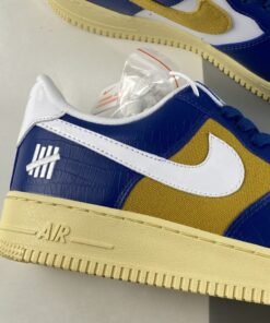 undefeated x nike air force 1 E2809C5 on itE2809D blueyellow for sale mxd9c