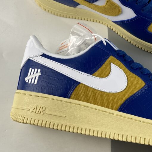 undefeated x nike air force 1 E2809C5 on itE2809D blueyellow for sale