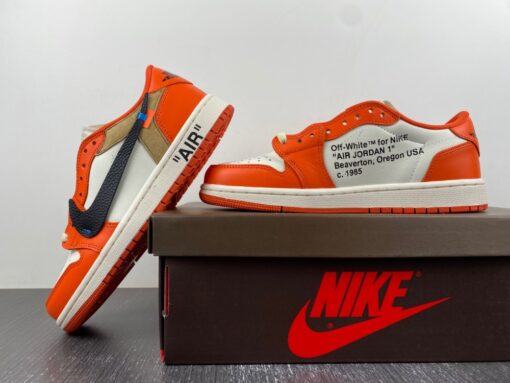 zach lavine x custom off white2623x2122 x air jordan 1 low starfish for sale cjkob