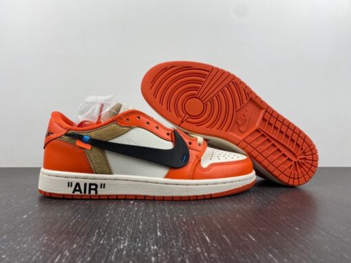 zach lavine x custom off white2623x2122 x air jordan 1 low starfish for sale dpsee